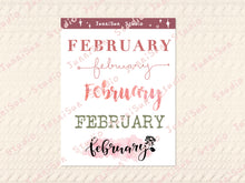 Load image into Gallery viewer, ROSE BUJO KIT | February 2021