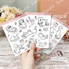 Load image into Gallery viewer, SELF-CARE Cat Sticker