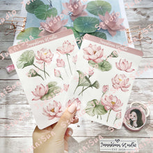Load image into Gallery viewer, LOTUS FLOWER STICKER BUNDLE