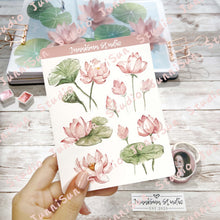 Load image into Gallery viewer, LOTUS FLOWER STICKER