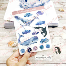 Load image into Gallery viewer, OCEAN/WHALE STICKER BUNDLE