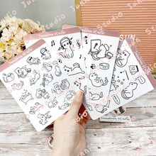 Load image into Gallery viewer, SELF-CARE Cat Sticker