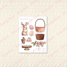 Load image into Gallery viewer, EASTER BUNNY POP-UP Card Template