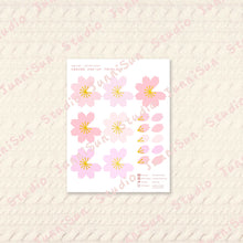 Load image into Gallery viewer, Sakura Flower POP-UP Card Template