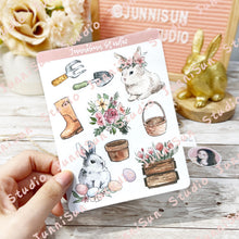 Load image into Gallery viewer, BUNNY STICKER -Easter edition-