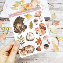 Load image into Gallery viewer, FALL ANIMAL STICKER