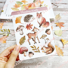Load image into Gallery viewer, FALL ANIMAL STICKER