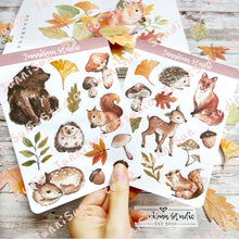 Load image into Gallery viewer, FALL ANIMAL STICKER