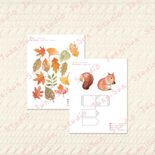 Load image into Gallery viewer, SQUIRREL POP-UP Card Template