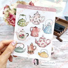 Load image into Gallery viewer, TEA PARTY STICKER