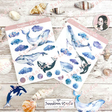 Load image into Gallery viewer, WHALE STICKER