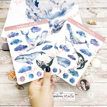 Load image into Gallery viewer, WHALE STICKER