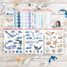 Load image into Gallery viewer, OCEAN/WHALE STICKER BUNDLE