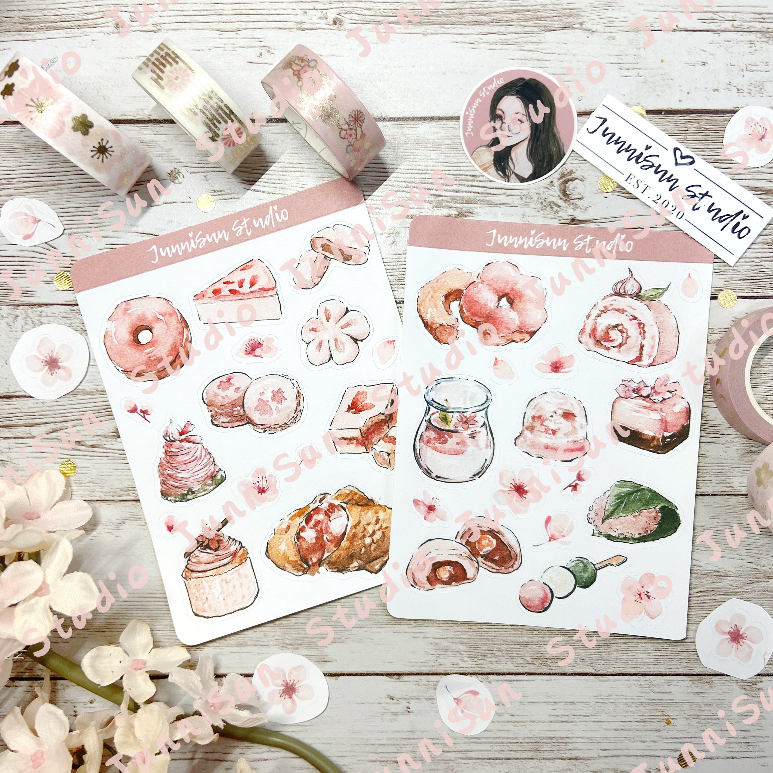 SAKURA STICKER – JunniSun Studio