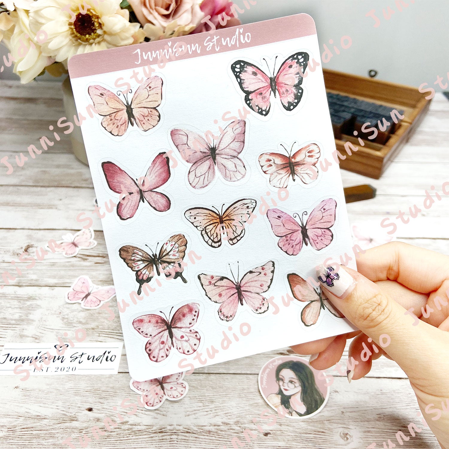 Butterfly Sticker – EDWRDS SHOP