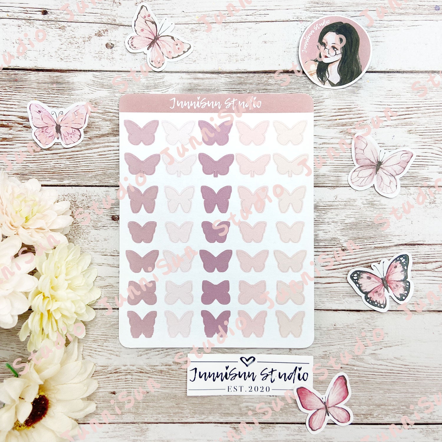 MINI BUTTERFLY STICKER