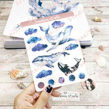 Load image into Gallery viewer, OCEAN/WHALE STICKER BUNDLE
