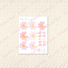 Load image into Gallery viewer, Sakura Flower POP-UP Card Template
