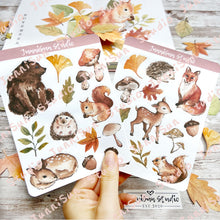Load image into Gallery viewer, FALL ANIMAL STICKER
