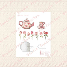 Load image into Gallery viewer, TEA PARTY POP-UP Card Template
